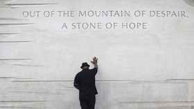 Đài tưởng niệm Martin Luther King Jr tại Washington. (Nguồn: AP)