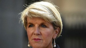 Ngoại trưởng Australia Julie Bishop. (Nguồn: afr.com)
