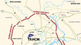 TPHCM và các tỉnh triển khai xây dựng tuyến vành đai 3 đoạn Nhơn Trạch - Tân Vạn - TPHCM