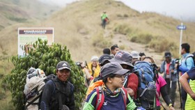 Indonesia giải cứu hàng trăm người kẹt trên núi 