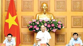 Thủ tướng Nguyễn Xuân Phúc chủ trì cuộc họp của Ban chỉ đạo Quốc gia về tái cơ cấu kinh tế