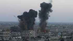 Tình hình trên Dải Gaza đang xấu đi nhanh chóng     ẢNH:  REUTER