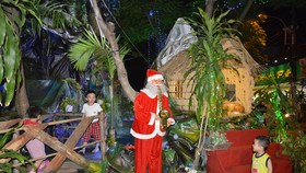 Các xóm đạo ở quận Gò Vấp trang hoàng đón Giáng sinh Ảnh: ĐỨC TRUNG