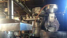 Chuyển giao công nghệ xử lý khí thải từ dây chuyền rang, trộn hạt cà phê 
