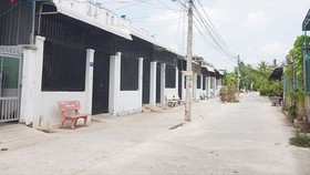 Một khu dân cư tự phát ở quận Bình Thủy. Ảnh: VOV