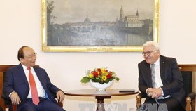 Thủ tướng Nguyễn Xuân Phúc hội kiến Tổng thống CHLB Đức Frank Walter Steinmeier.