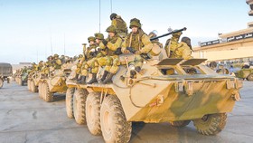 Quân đội Nga mở lại tuyến đường cao tốc nối 2 tỉnh Hama và Homs  ​