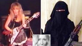"Góa phụ trắng" Sally Jones, từ ca sĩ punk rock ở Anh trờ thành nữ khủng bố bị truy nã gắt gao nhất thế giới sau khi gia nhập IS năm 2014. Ảnh TWITTER