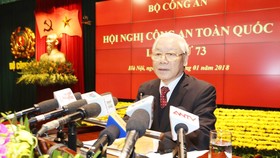 Tổng Bí thư Nguyễn Phú Trọng phát biểu tại Hội nghị Công an toàn quốc lần thứ 73