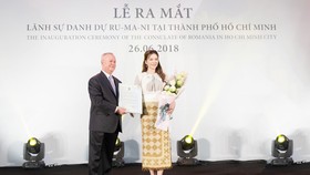 Ra mắt lãnh sự danh dự Rumani tại TPHCM