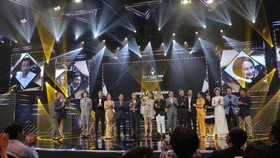 Quang cảnh lễ trao giải thưởng “VTV Awards 2019 - chủ đề Thách thức”. Ảnh: VTV