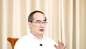 Bí thư Thành ủy TPHCM Nguyễn Thiện Nhân. Ảnh: QUANG PHÚC