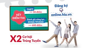 Đại học QT Hồng Bàng xét điểm thi THPT từ 18 và điểm đánh giá năng lực từ 600
