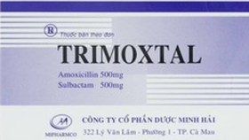 Thu hồi khẩn thuốc kháng sinh Trimoxtal