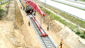 Một tuyến đường sắt của Serbia do Tổng công ty Cầu đường Trung Quốc thi công. Ảnh: railtech.com