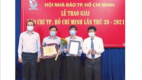 Báo SGGP đoạt 8 giải Báo chí TPHCM năm 2021