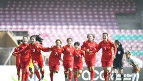 Các cô gái vàng của bóng đá Việt Nam đã biến giấc mơ World Cup thành hiện thực. Ảnh: P.NGUYỄN