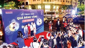 Giải thưởng Quả bóng vàng Việt Nam luôn thu hút sự quan tâm của giới báo chí - truyền thông và công chúng. Ảnh: DŨNG PHƯƠNG