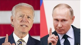 Tổng thống Nga Vladimir Putin và Tổng thống Mỹ Joe Biden. Ảnh: AFP/TTXVN