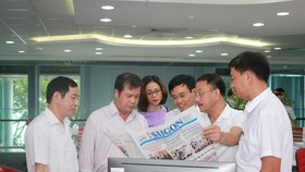 Báo Nghệ An tìm hiểu, học tập kinh nghiệm tại báo Đảng các tỉnh phía Nam