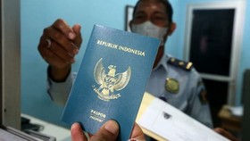 Hộ chiếu của Indonesia. Ảnh: harianaceh.co.id