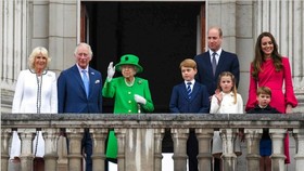 Nữ hoàng tại Đại lễ Bạch kim vào tháng 6 vừa qua