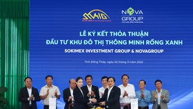 NovaGroup và Sokimex cam kết đầu tư, phát triển dự án khu đô thị BLUE DRAGON