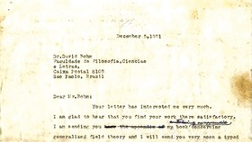 Đấu giá 5 bức thư của Nhà vật lý thiên tài Albert Einstein