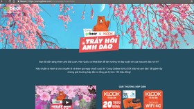 Chuỗi cuộc thi “Cùng GoBear & KLOOK trẩy hội anh đào” được tổ chức trên trang web www.gobear.com/vn/campaign/hoaanhdao trong suốt tháng 3-2018