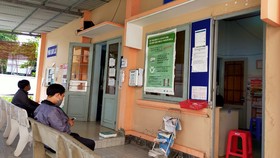 Khu tư vấn điều trị HIV tại Bệnh viện Đa khoa TP Thuận An. Ảnh: XUÂN TRUNG