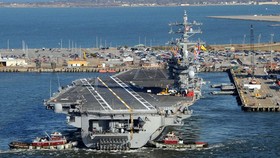 Mỹ duy trì tàu sân bay hạt nhân ở Địa Trung Hải