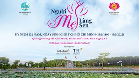 Chương trình nghệ thuật “Người Mẹ làng Sen” mừng sinh nhật Bác Hồ