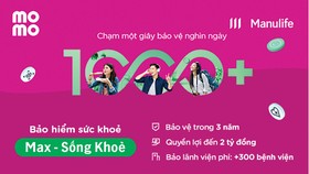 Manulife Việt Nam và MoMo cung cấp giải pháp bảo hiểm sức khỏe trực tuyến
