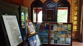 Một góc bên trong Nhà lưu niệm Sơn Nam