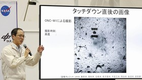 Tàu thăm dò của Nhật Bản hạ cánh thành công xuống tiểu hành tinh Ryugu