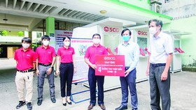 Công ty vật liệu xây dựng xi măng SCG Việt Nam tặng Đà Nẵng 4 phòng áp lực dương kháng khuẩn 