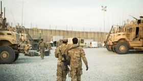 Binh sĩ Mỹ ở Afghanistan. Ảnh: REUTERS