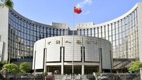 Trụ sở Ngân hàng Nhân dân Trung Quốc. Ảnh: Kyodo