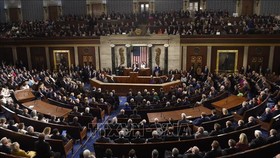 Toàn cảnh một phiên họp Quốc hội Mỹ ở Washington DC. Ảnh: AFP/TTXVN