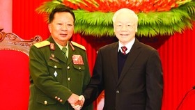 Khẳng định mối quan hệ đặc biệt Việt - Lào