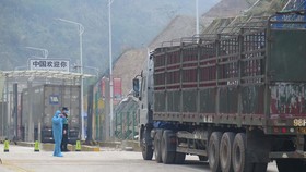 Cửa khẩu Tân Thanh-Pò Chài chính thức thông quan hàng hóa
