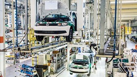 Nhà máy sản xuất-lắp ráp ô tô Volkswagen.