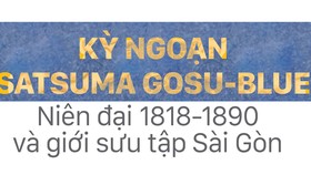 Kỳ ngoạn Satsuma (Gosu-Blue) niên đại 1818-1890  và giới sưu tập Sài Gòn