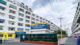 Một dự án căn hộ của Công ty Lê Thành cho NLĐ thuê 49 năm. Ảnh: TR.GIANG
