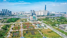 Ảnh từ trên cao của 4 khu đất tại Thủ Thiêm được đưa ra đấu giá đã có chủ.