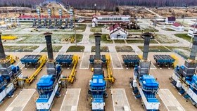 Một trạm khí đốt ở Kasimov. Nga là nguồn cung gần 40% khí đốt tự nhiên tiêu thụ ở châu Âu.