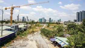 Một dự án treo vì vướng đền bủ giải tỏa.