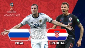 Nga - Croatia 2-2 (3-4 pen): Croatia xuất sắc vào bán kết