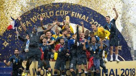 Tuyển Pháp đ0ăng quang ở World Cup 2018