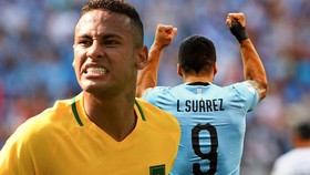 Neymar sẽ đụng độ Uruguay trên sân Emirates